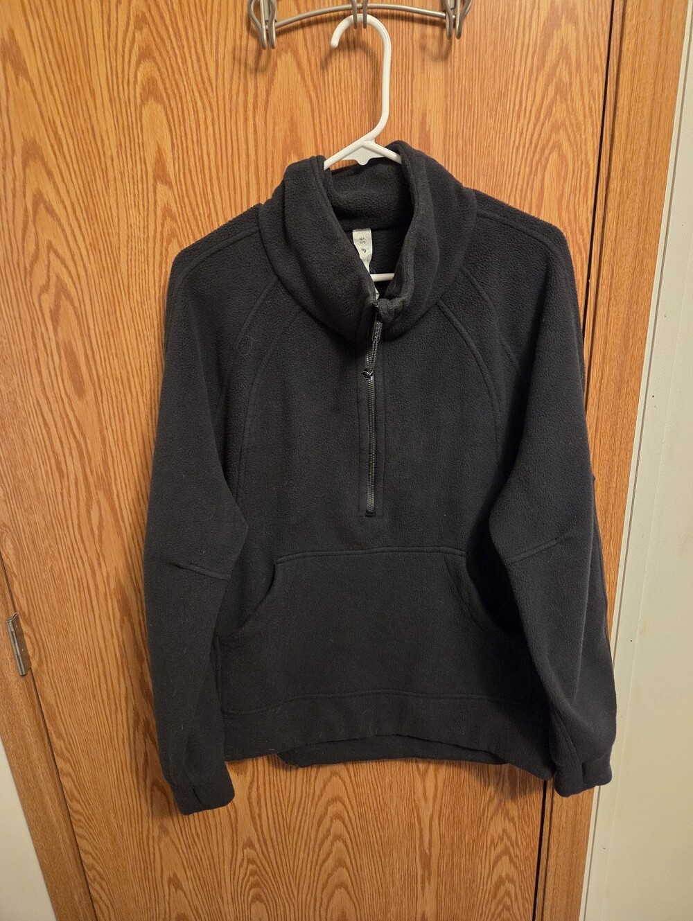 Lululemon Scuba Tumbled Fleece Funnel-neck Half-zip Pullover Sz M/L Women's